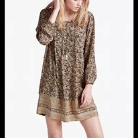 Lucky Brand Floral Border Dress NWT XS - Picture 2 of 7